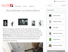 Tablet Screenshot of galerie-f.de
